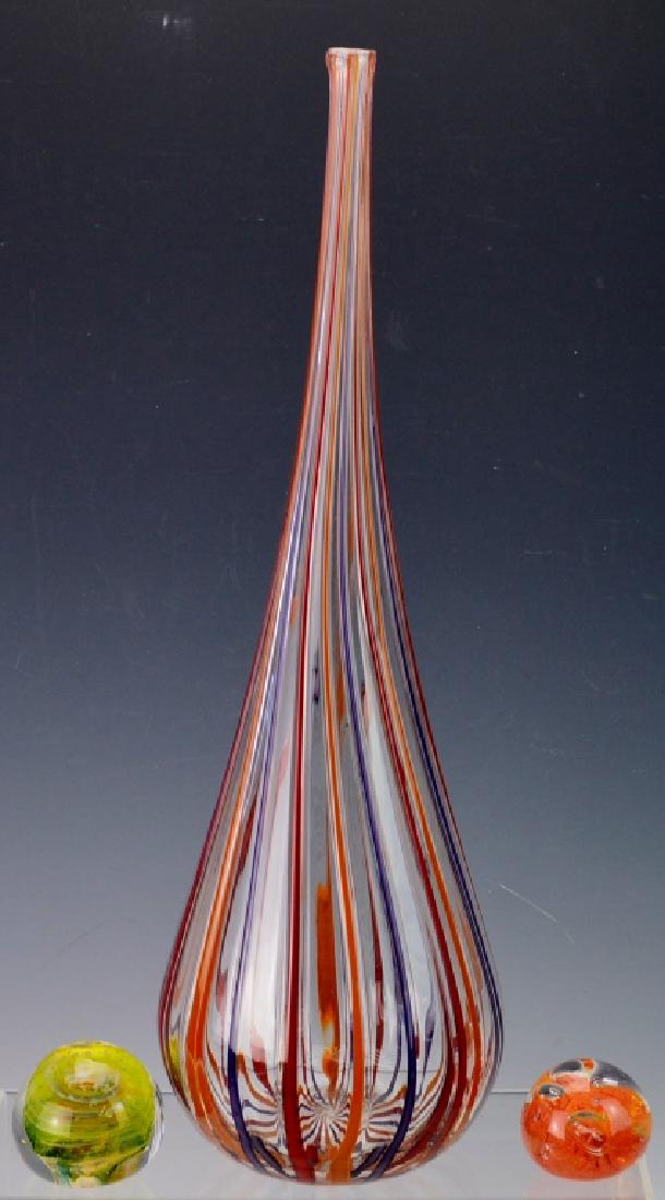 Art Glass Bottle Vase (1 of 6)