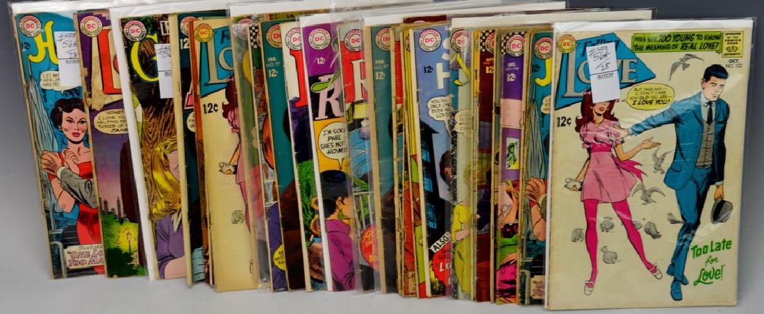 12 cent DC Silver Age Romance Comic Grouping (1 of 5)