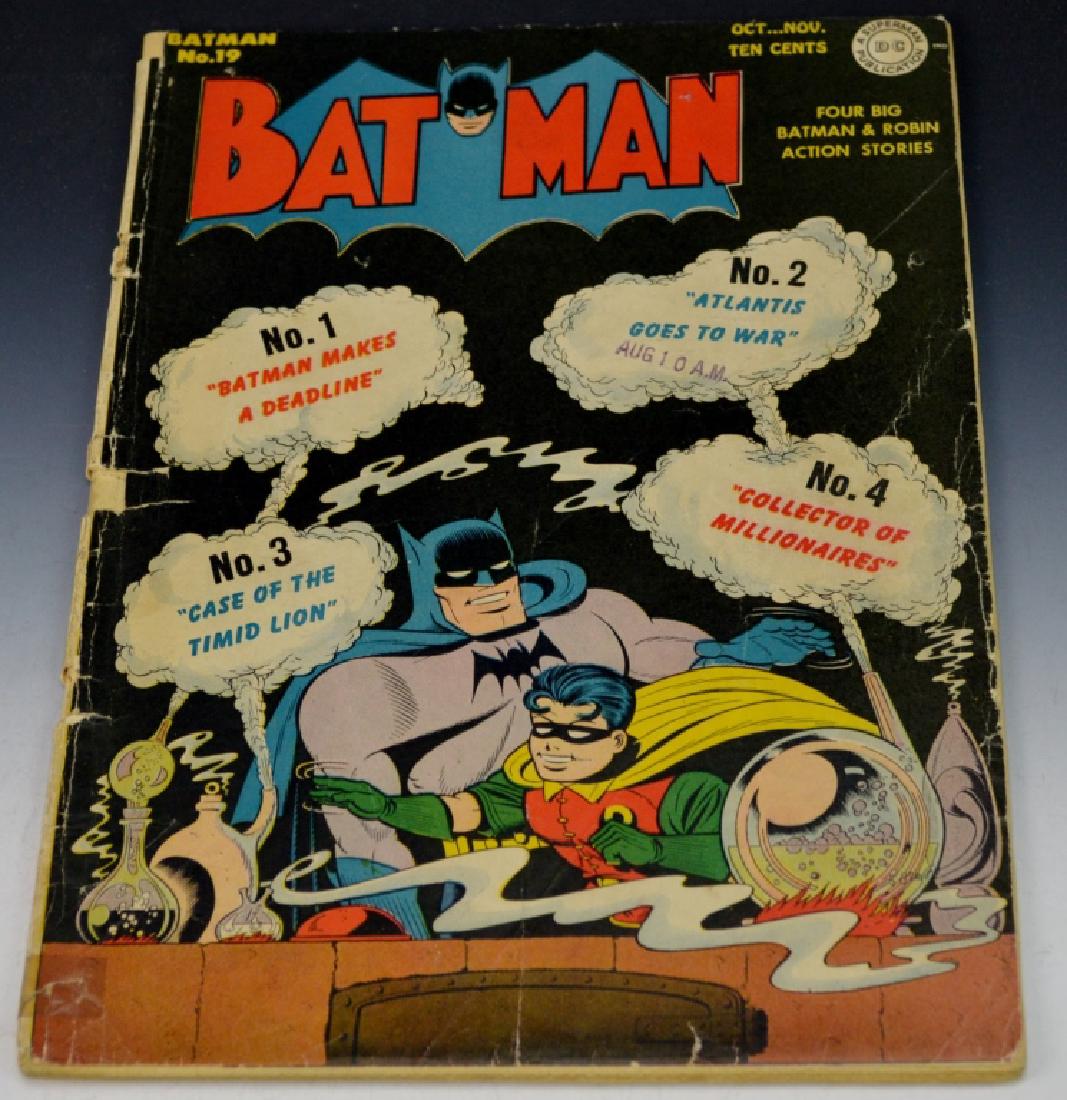 Batman #19-1943 Joker App. & 1st Batman Art (1 of 7)