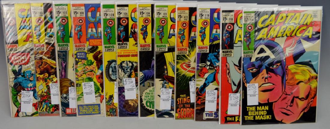 Cpt. America Silver Age Comic Books (1 of 7)