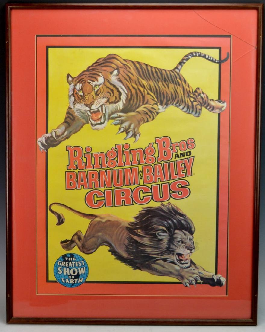 Early Ringling Bros Barnum & Bailey Circus Poster (1 of 6)