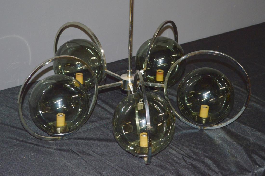 MId Century Modern Arredoluce Era Orb Chandelier: MId century modern Arredoluce Era orb Chandelier 40.5"