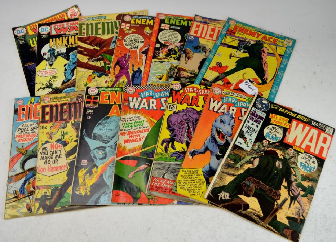 Silver / Bronze DC Military Comics Grouping (1 of 7)