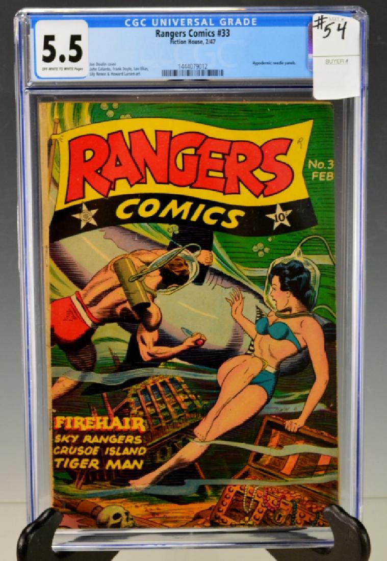 Rangers Comics #33 CGC 5.5 (1 of 4)