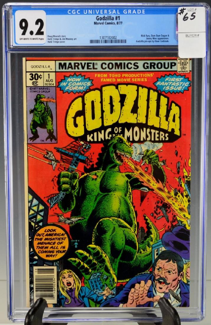 Godzilla #1 CGC 9.2 1977 Comic Book (1 of 4)