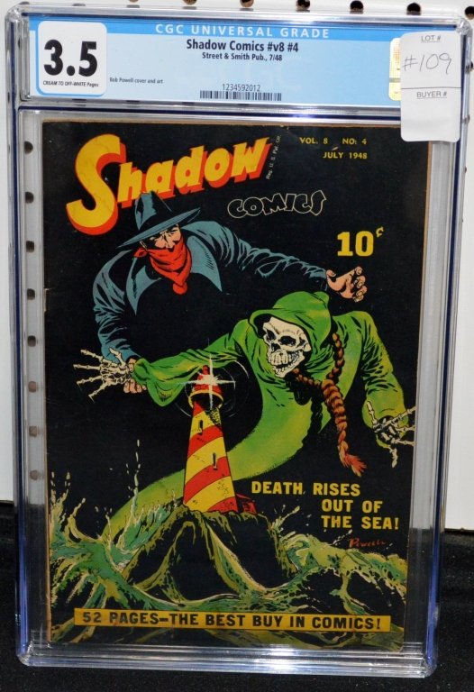 Shadow Comics Vol. #8 No. 4-1948 CGC 3.5 (1 of 4)