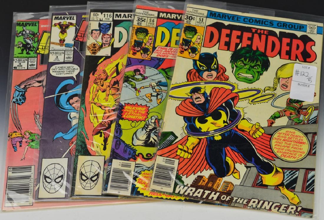 Marvel the Defenders Comic Book Grouping (1 of 6)