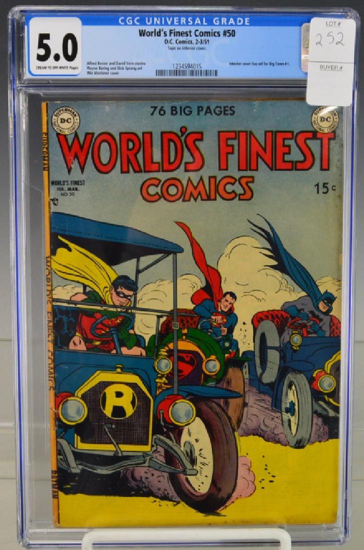 World's Finest Comics #50-1951 CGC 5.0 (1 of 3)