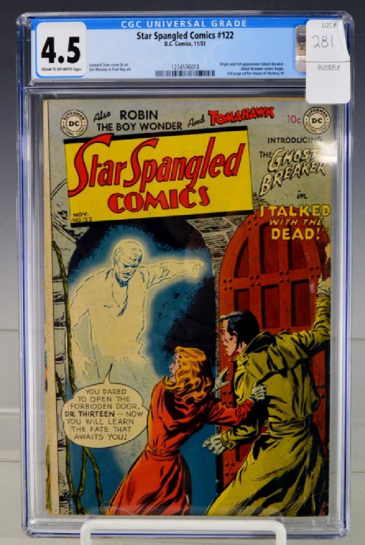 Star Spangled Comics #122-1951 CGC 4.5 (1 of 4)