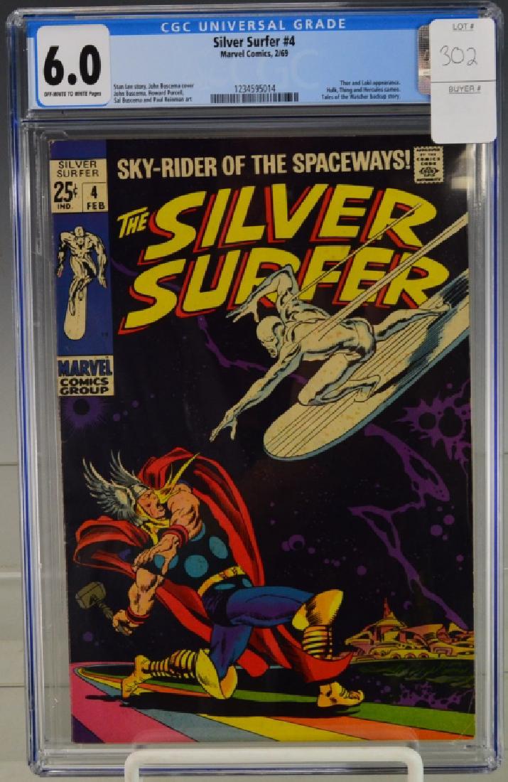 Silver Surfer #4-1969 CGC 6.0 (1 of 3)