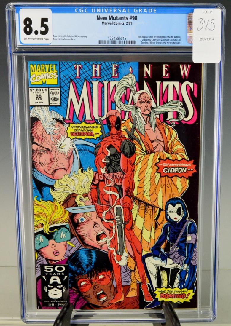 New Mutants #98 CGC 8.5 (1 of 4)