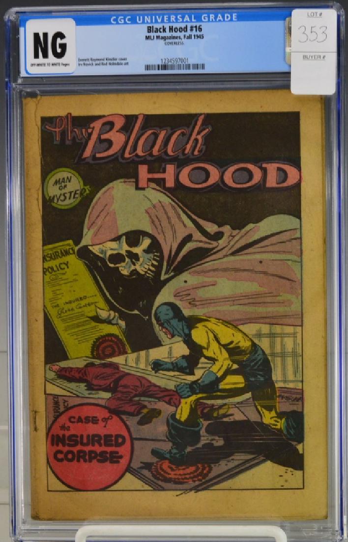 The Black Hood #16-1945 Coverless CGC 0.0 (1 of 3)