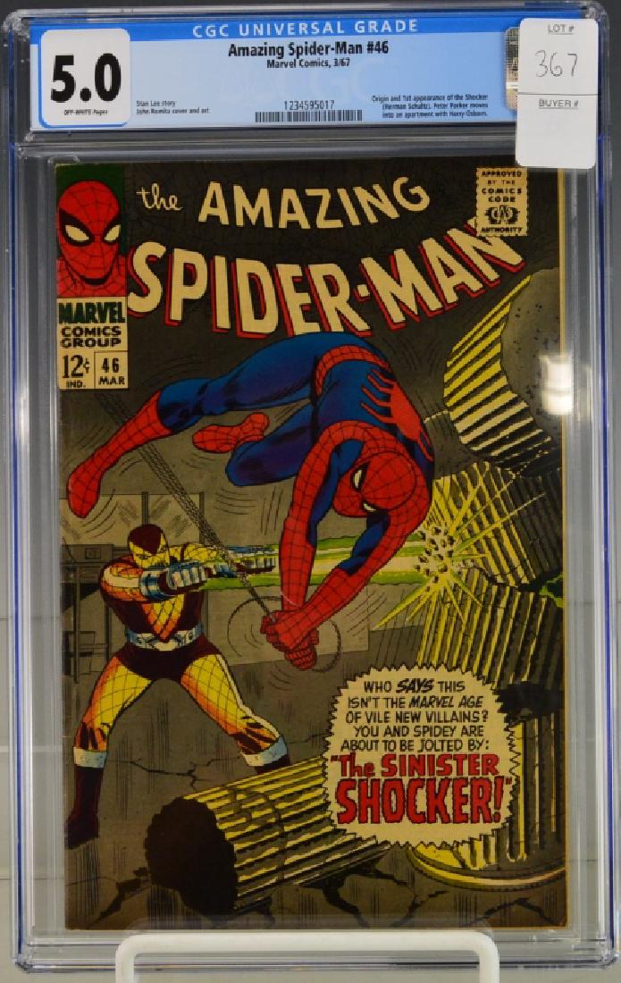 The Amazing Spider-man #46-1967 CGC 5.0 (1 of 3)