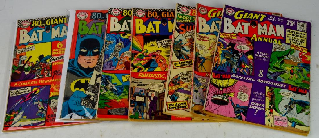 Batman or Related Giant Book Silver Age Grouping (1 of 5)