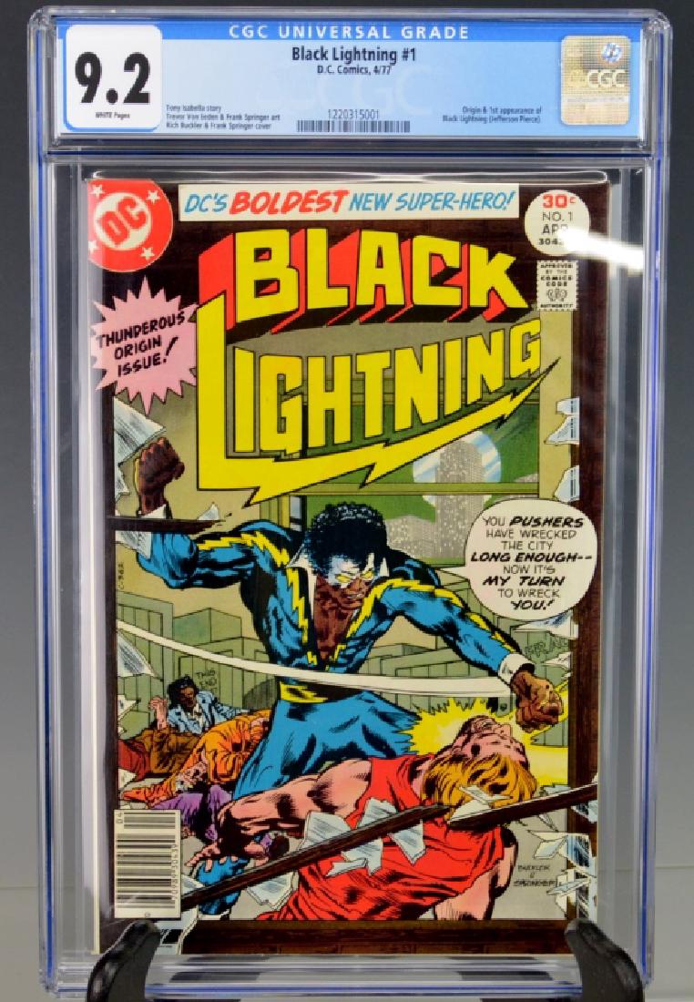 Black Lightning #1-1st Black Lightning CGC (1 of 5)