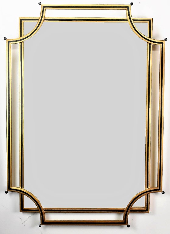 Theodore Alexander Gilt Mirror: Theodore Alexander Gilt Mirror measuring 45.5" x 33"