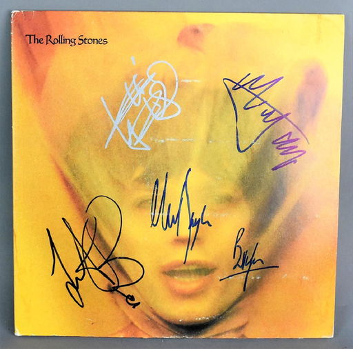 Rolling Stones Signed Goats Head Soup Album Aug 11 2018 The Saucon Valley Auction In Pa