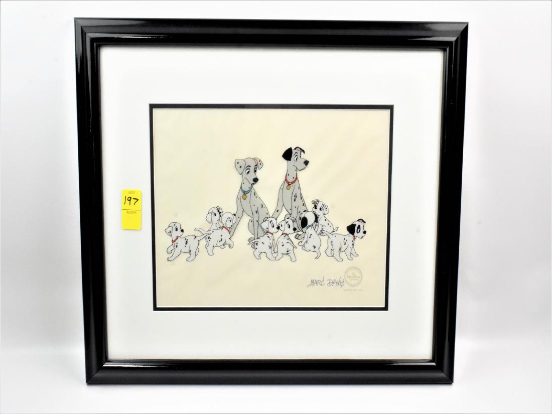 Re-Creation of Disney Cel 101 Dalmations (1 of 5)