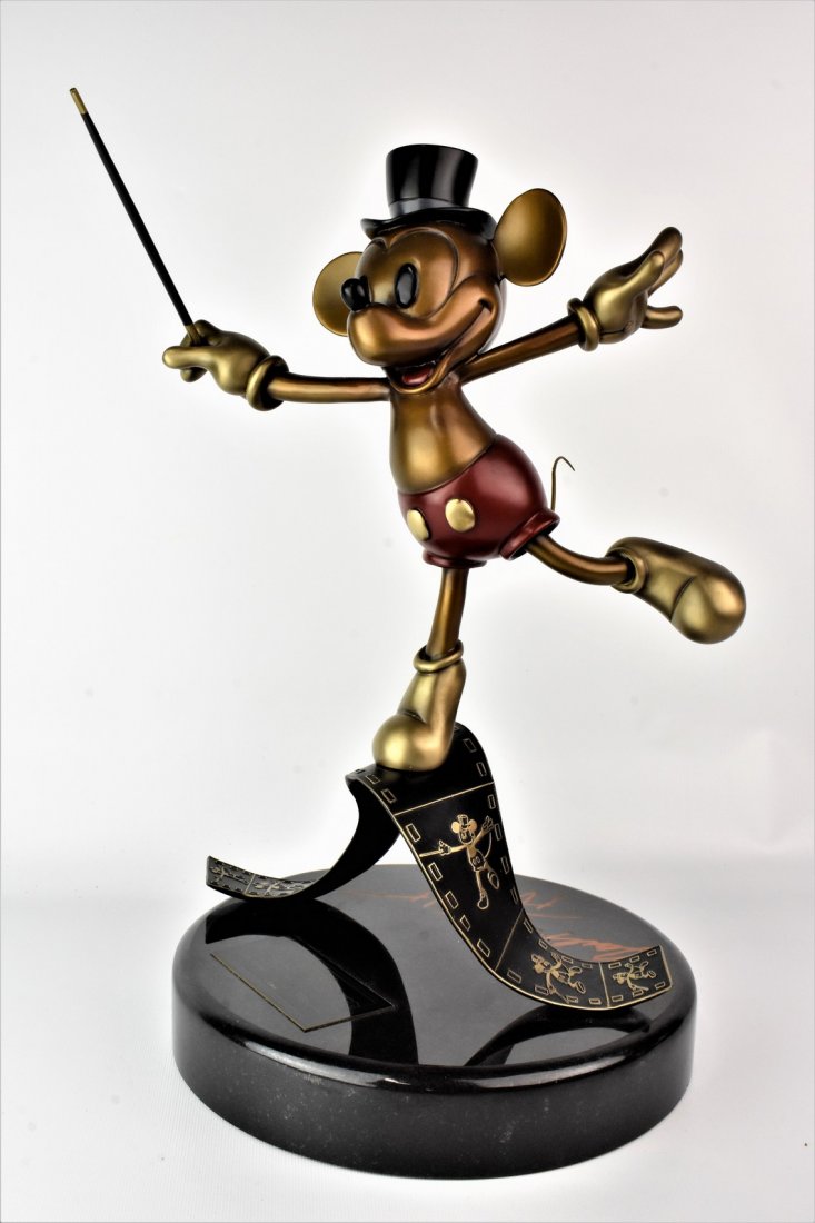 Signed Carl Barks 'Thru the Mirror' Statue (1 of 3)