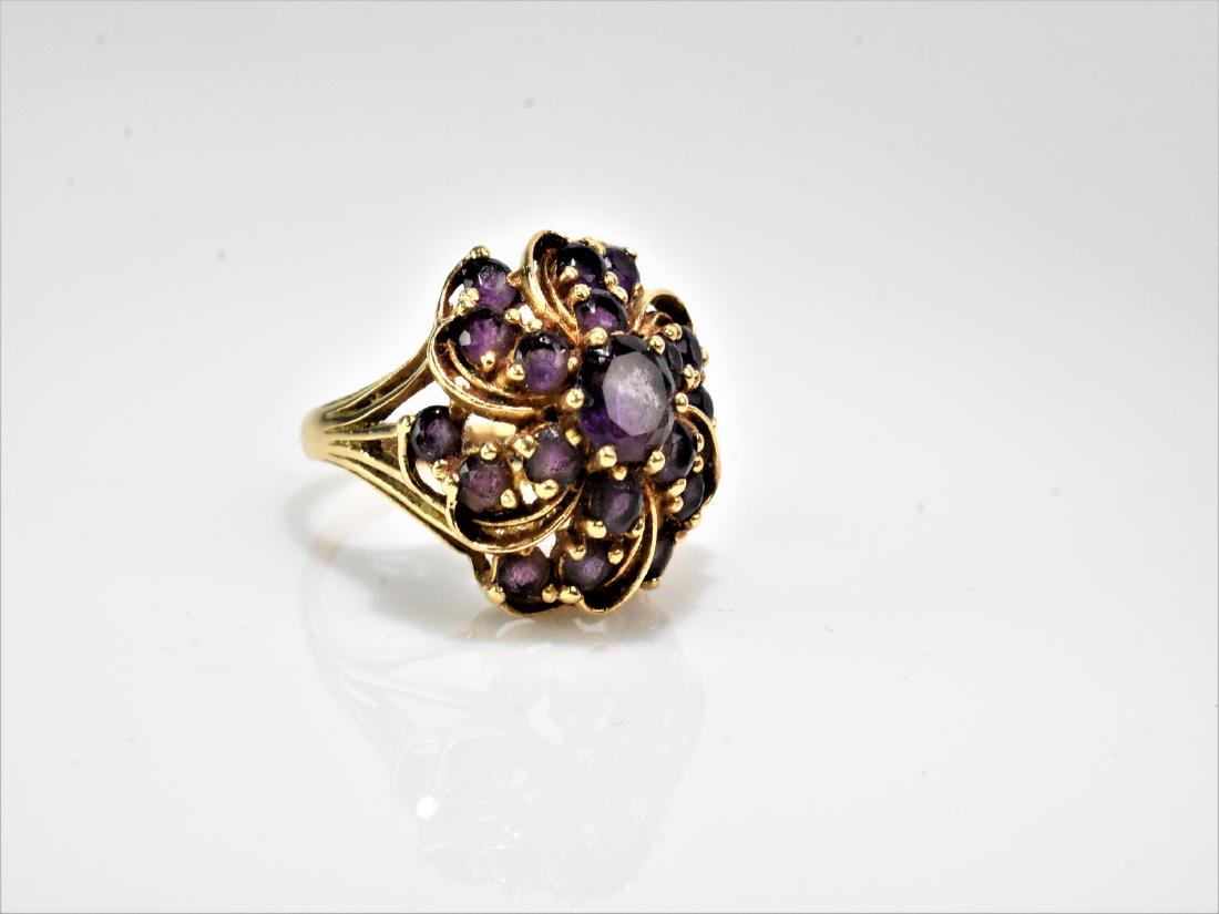 14 kt.Gold and Amethyst Ring (1 of 2)