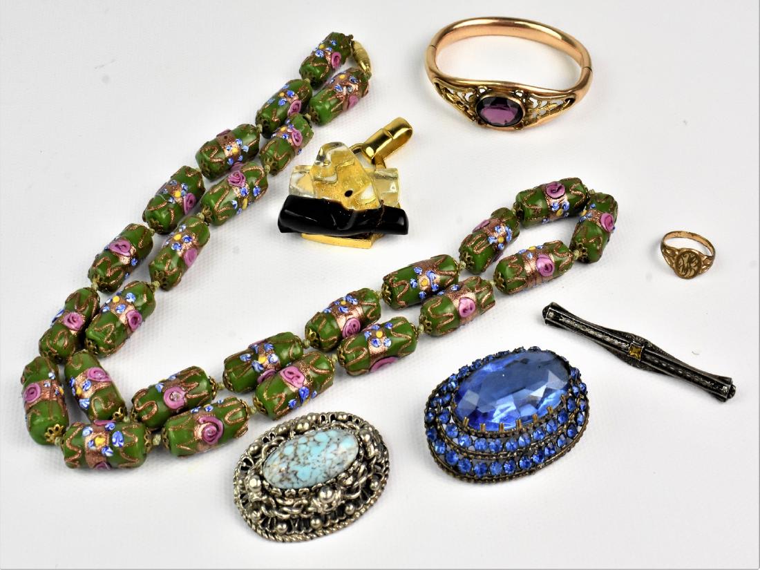 Victorian Bangle and Jewelry Grouping (1 of 9)