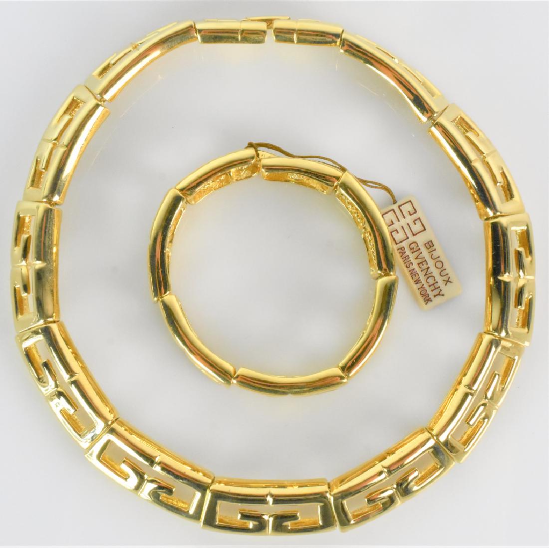 Givenchy Perure Necklace Set NY Paris: PERURE SETS BY GIVENCHY, HIGH FASHION AND RUN WAY PIECES FROM THE 1960'S. A PRIVATE COLLECTION FORMERLY OWNED BY A GIVENCHY NY / PARIS DIRECTOR IN NY