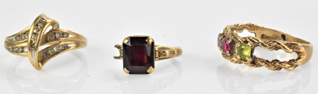 10K Gold Ring Grouping (1 of 5)