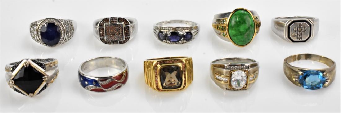 Sterling Silver Ring Grouping (1 of 2)