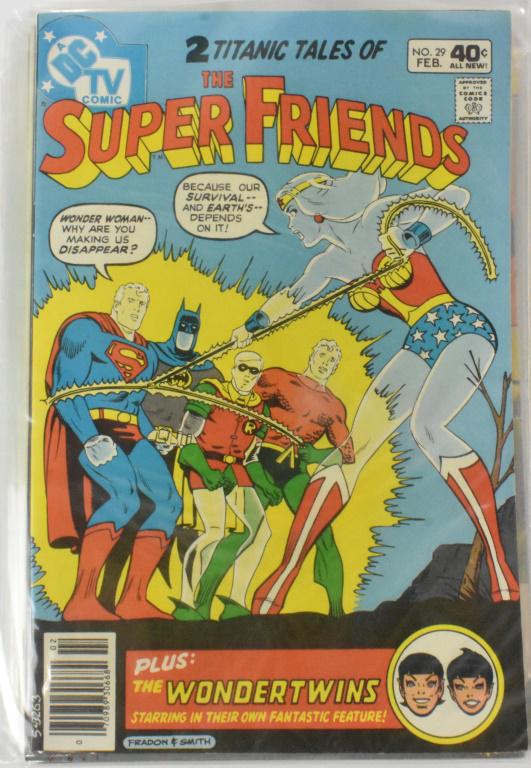 Superman Comic Grouping: Grouping includes (30) Superman silver and bronze age assorted comics including Batgirl, Solomon Grundy, Metallo, Kryptonite, Metamorpho, Atom, Wondertwins appearances, Mxyzptlk marries Ms. Bgbzne, bo