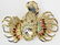 Coro Craft Sterling Rock Fish Brooch - 5