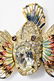 Coro Craft Sterling Rock Fish Brooch - 6