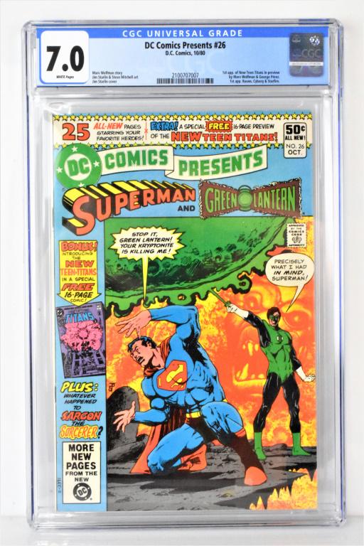 DC Comic Presents #26 CGC 7.0 (1 of 1)