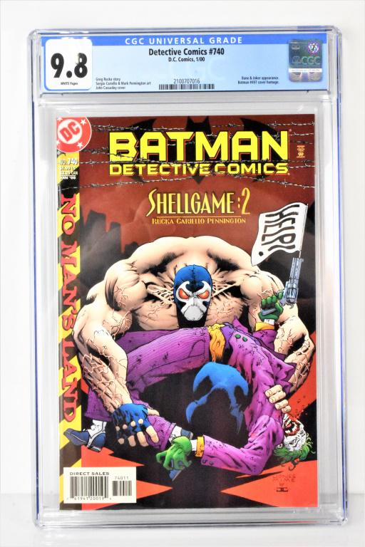 Detective Comics #740 CGC 9.8 (1 of 1)