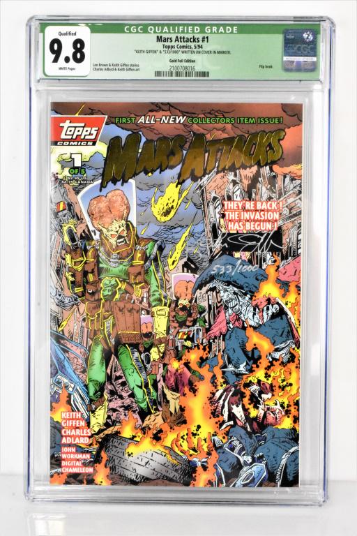 Mars Attacks #1 CGC 9.8 (1 of 1)