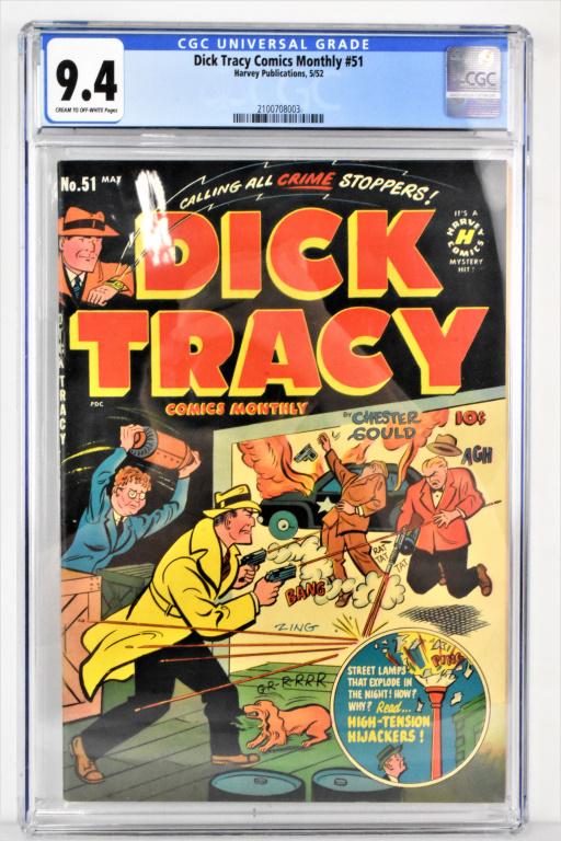 Dick Tracy #51 CGC 9.4 (1 of 1)