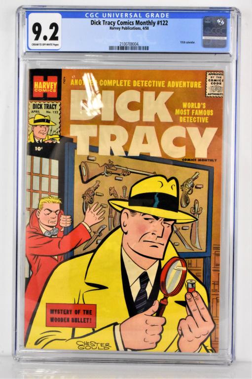 Dick Tracy #122 CGC 9.2 (1 of 1)