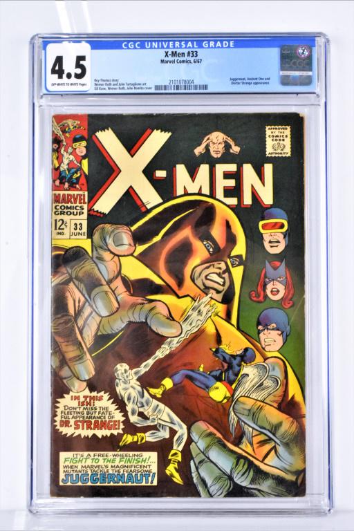 X-Men #33 CGC 4.5 (1 of 1)