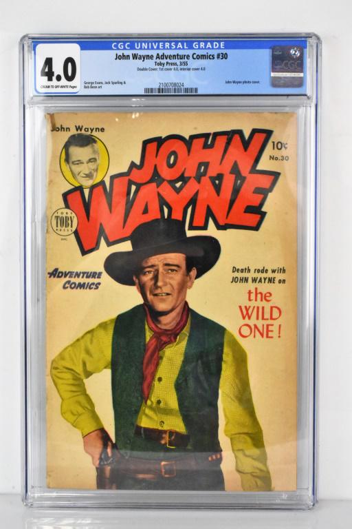 John Wayne #30 CGC 4.0 (1 of 1)