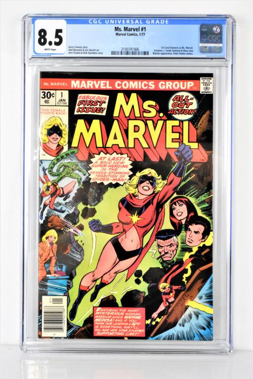 Ms. Marvel #1 CGC 8.5 (1 of 1)