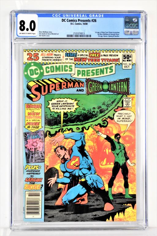 DC Comics Presents #26 CGC 8.0 (1 of 1)