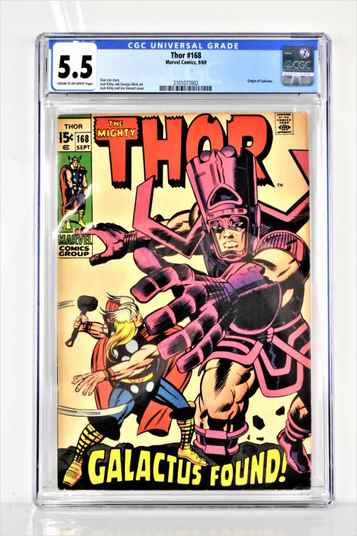 Thor #168 CGC 5.5 (1 of 1)