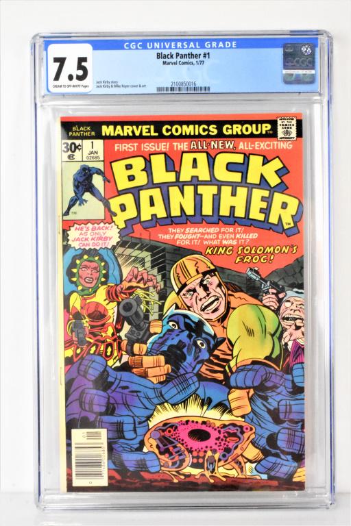 Black Panther #1 CGC 7.5 (1 of 1)