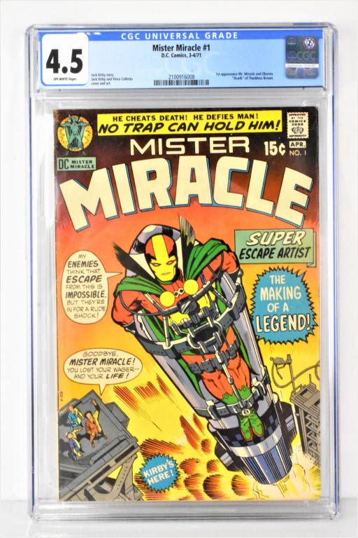 Mister Miracle #1 CGC 4.5 (1 of 1)
