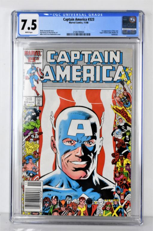Captain America #323 CGC 7.5 (1 of 1)