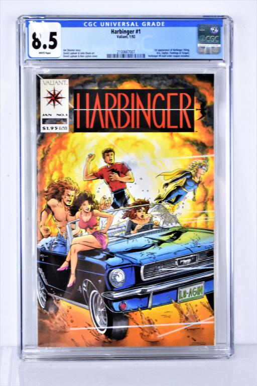 Harbinger #1 CGC 8.5 (1 of 1)