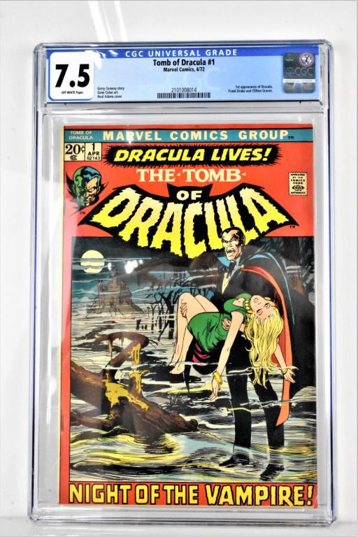 Tomb of Dracula #1 CGC 7.5 (1 of 1)
