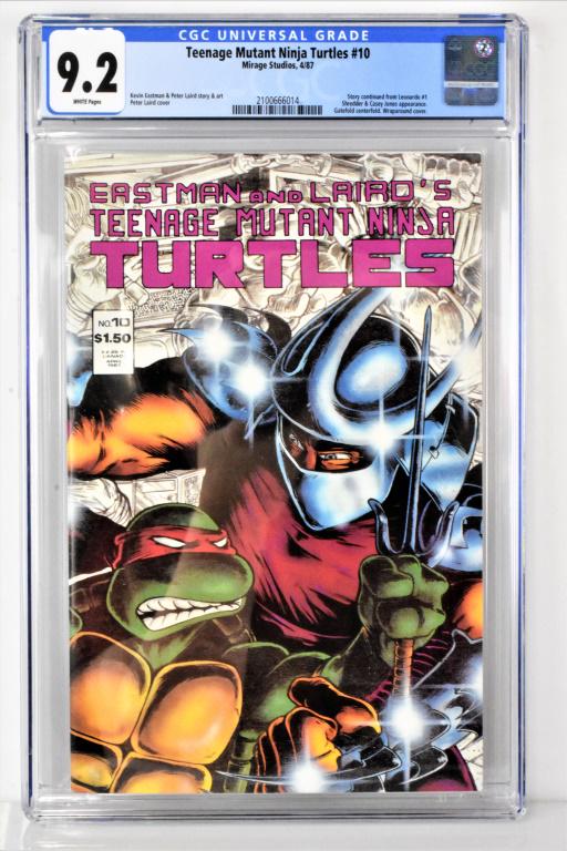 Teenage Mutant Ninja Turtles #10 CGC 9.2 (1 of 1)