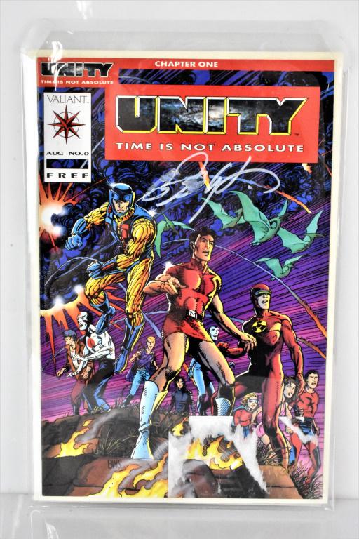 Unity #0 - Red Logo Variant Comic (1 of 2)