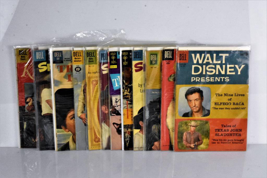 12 Disney Dell and Gold Key Silver Age Comics (1 of 3)
