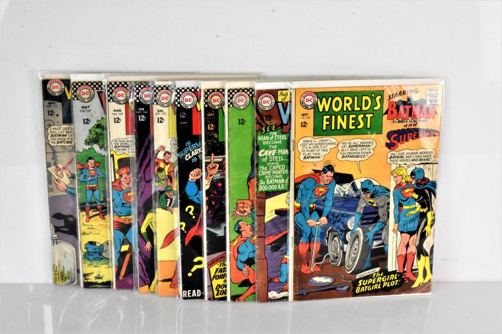 World's Finest 12 cent Comic Grouping (1 of 3)